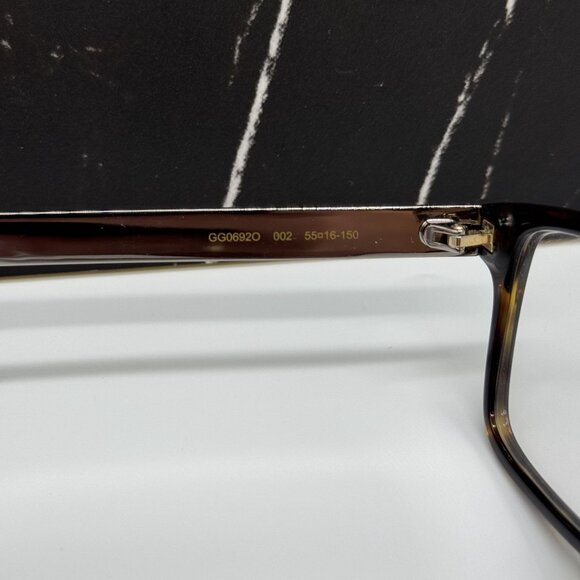 NEW GUCCI GG0692O 002 GUCCI EYEGLASSES MEN EYEWEAR GUCCI - Picture 8 of 10